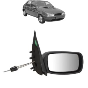Oglinda Dreapta FORD FIESTA IV (JA_, JB_) din 1995 - 2002, Auto, Reglaj mecanic, Completa - Img 2