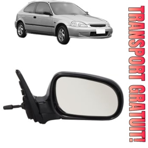 Oglinda Dreapta HONDA CIVIC VI Hatchback (EJ, EK) din 1995 - 2001, Auto, Reglaj mecanic, Completa