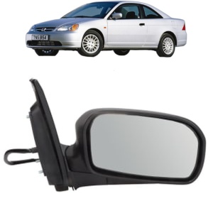 Oglinda Dreapta HONDA CIVIC VII Coupe (EM2) din 2001 - 2005, Auto, Reglaj electric, Completa - Img 2