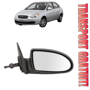 Oglinda Dreapta HYUNDAI ACCENT III Saloon (MC) din 2005 - 2010, Auto, Reglaj mecanic, Completa
