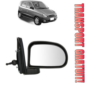 Oglinda Dreapta HYUNDAI ATOS (MX) din 1998 - 2010, Auto, Reglaj mecanic, Completa