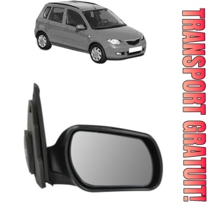 Oglinda Dreapta MAZDA 2 (DY) din 2003 - 2007, Auto, Reglaj electric, Completa
