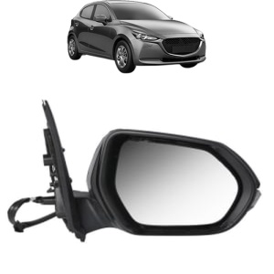 Oglinda Dreapta MAZDA 2 Hatchback (KB) din 2022, Auto, Reglaj electric, Completa - Img 2