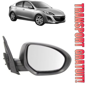 Oglinda Dreapta MAZDA 3 Saloon (BL) din 2008 - 2014, Auto, Reglaj electric, Completa