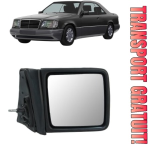 Oglinda Dreapta MERCEDES-BENZ E-CLASS Coupe (C124) din 1993 - 1997, Auto, Reglaj mecanic, Completa