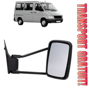 Oglinda Dreapta MERCEDES-BENZ SPRINTER 2-t Bus (B901, B902) din 1995 - 2006, Auto, Reglaj manual, Completa