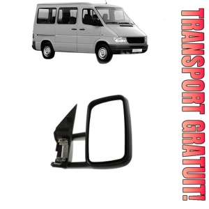 Oglinda Dreapta MERCEDES-BENZ SPRINTER 2-t Bus (B901, B902) din 1995 - 2006, Auto, Reglaj manual, Completa