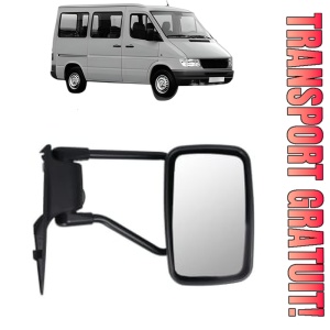 Oglinda Dreapta MERCEDES-BENZ SPRINTER 2-t Bus (B901, B902) din 1995 - 2006, Auto, Reglaj manual, Completa