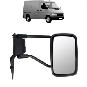 Oglinda Dreapta MERCEDES-BENZ SPRINTER 2-t Van (B901, B902) din 1995 - 2006, Auto, Reglaj manual, Completa - Img 2