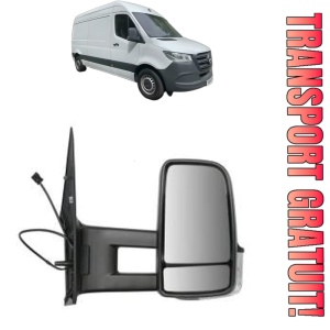 Oglinda Dreapta MERCEDES-BENZ SPRINTER 3-t Van (B910) din 2018 - 2025, Auto, Reglaj manual, Completa