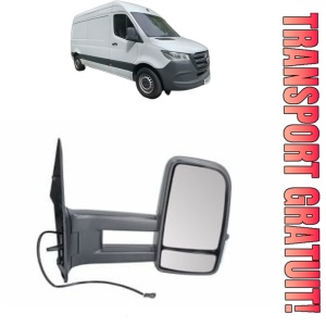 Oglinda Dreapta MERCEDES-BENZ SPRINTER 3-t Van (B910) din 2018 - 2025, Auto, Reglaj manual, Completa