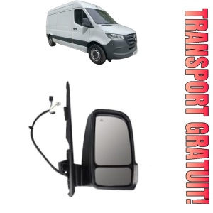 Oglinda Dreapta MERCEDES-BENZ SPRINTER 3-t Van (B910) din 2018 - 2025, Auto, Reglaj electric, Completa