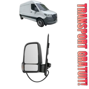 Oglinda Dreapta MERCEDES-BENZ SPRINTER 3-t Van (B910) din 2018 - 2025, Auto, Reglaj electric, Completa