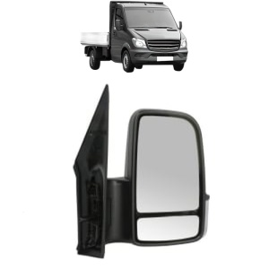Oglinda Dreapta MERCEDES-BENZ SPRINTER 4,6-t Platform/Chassis (B906) din 2006 - 2018, Auto, Reglaj electric, Completa - Img 2