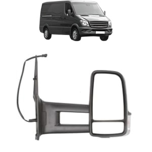Oglinda Dreapta MERCEDES-BENZ SPRINTER 4,6-t Van (B906) din 2006 - 2018, Auto, Reglaj electric, Completa - Img 2