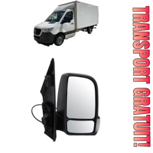 Oglinda Dreapta MERCEDES-BENZ SPRINTER 5-t Platform/Chassis (B907) din 2018 - 2022, Auto, Reglaj manual, Completa