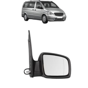 Oglinda Dreapta MERCEDES-BENZ VITO Bus (W639) din 2003 - 2014, Auto, Reglaj electric, Completa - Img 2