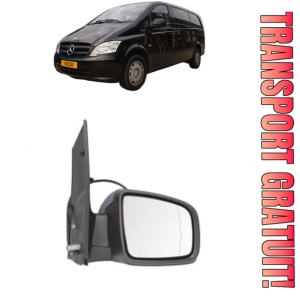 Oglinda Dreapta MERCEDES-BENZ VITO / MIXTO Van (W639) din 2003 - 2014, Auto, Reglaj electric, Completa