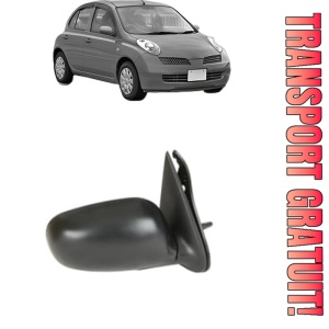 Oglinda Dreapta NISSAN MICRA III (K12) din 2002 - 2010, Auto, Reglaj mecanic, Completa