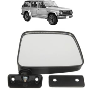 Oglinda Dreapta NISSAN PATROL III/2 Station Wagon (W260) din 1988 - 1995, Auto, Reglaj manual, Completa - Img 2