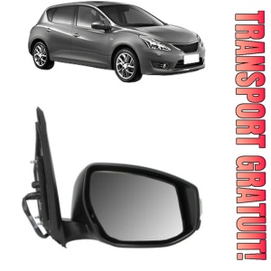 Oglinda Dreapta NISSAN PULSAR Hatchback (C13) din 2012 - 2015, Auto, Reglaj electric, Completa