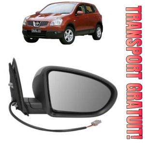Oglinda Dreapta NISSAN QASHQAI I (J10, NJ10) din 2006 - 2014, Auto, Reglaj electric, Completa