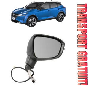 Oglinda Dreapta NISSAN QASHQAI III (J12) din 2021 - 2022, Auto, Reglaj electric, Completa
