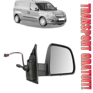Oglinda Dreapta OPEL COMBO Box Body/MPV (X12) din 2012 - 2016, Auto, Reglaj mecanic, Completa
