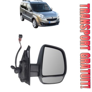 Oglinda Dreapta OPEL COMBO Tour (X12) din 2012 - 2016, Auto, Reglaj mecanic, Completa