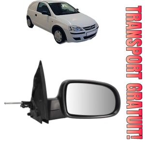 Oglinda Dreapta OPEL CORSA C Hatchback Van (X01) din 2000 - 2012, Auto, Reglaj mecanic, Completa