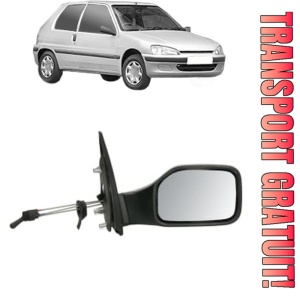 Oglinda Dreapta PEUGEOT 106 II (1A_, 1C_) din 1996 - 2004, Auto, Reglaj mecanic, Completa