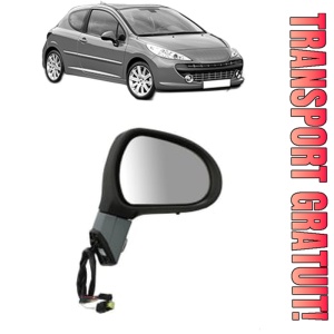 Oglinda Dreapta PEUGEOT 207 (WA_, WC_) din 2006 - 2015, Auto, Reglaj electric, Completa