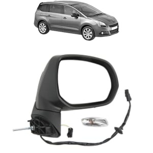 Oglinda Dreapta PEUGEOT 5008 (0U_, 0E_) din 2009 - 2017, Auto, Reglaj electric, Completa - Img 2