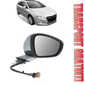 Oglinda Dreapta PEUGEOT 508 SW Estate Van (8E_) din 2011 - 2018, Auto, Reglaj manual, Completa
