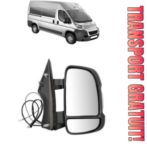 Oglinda Dreapta PEUGEOT BOXER Bus din 2006 - 2023, Auto, Reglaj electric, Completa