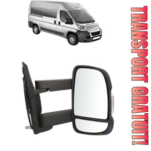 Oglinda Dreapta PEUGEOT BOXER Bus din 2006 - 2023, Auto, Reglaj electric, Completa