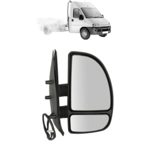 Oglinda Dreapta PEUGEOT BOXER Platform/Chassis (244) din 2001 - 2006, Auto, Reglaj electric, Completa - Img 2