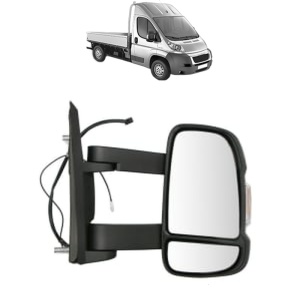 Oglinda Dreapta PEUGEOT BOXER Platform/Chassis din 2006 - 2023, Auto, Reglaj electric, Completa - Img 2