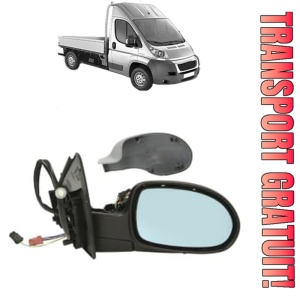 Oglinda Dreapta PEUGEOT BOXER Platform/Chassis din 2006 - 2023, Auto, Reglaj electric, Completa