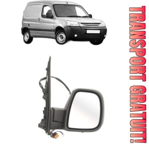 Oglinda Dreapta PEUGEOT PARTNER Box Body/MPV din 2008 - 2016, Auto, Reglaj electric, Completa