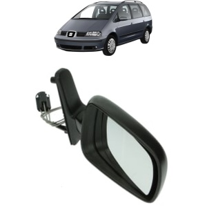 Oglinda Dreapta SEAT ALHAMBRA (7V8, 7V9) din 1996 - 2010, Auto, Reglaj mecanic, Completa - Img 2