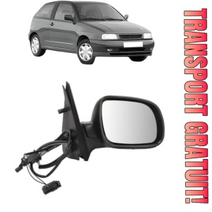 Oglinda Dreapta SEAT IBIZA II (6K1) din 1993 - 2002, Auto, Reglaj mecanic, Completa