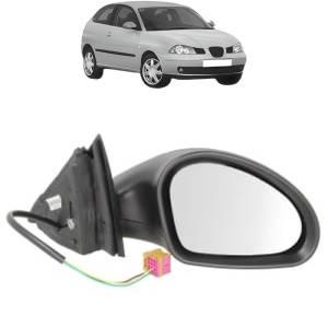 Oglinda Dreapta SEAT IBIZA III (6L1) din 2002 - 2009, Auto, Reglaj electric, Completa - Img 2
