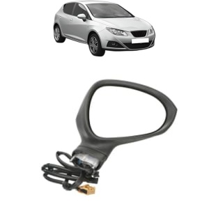 Oglinda Dreapta SEAT IBIZA IV (6J5, 6P1) din 2008 - 2017, Auto, Reglaj electric, Completa - Img 2