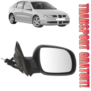 Oglinda Dreapta SEAT LEON (1M1) din 1999 - 2006, Auto, Reglaj mecanic, Completa