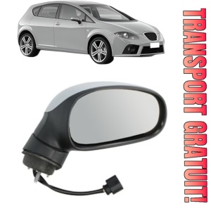 Oglinda Dreapta SEAT LEON (1P1) din 2005 - 2013, Auto, Reglaj electric, Completa