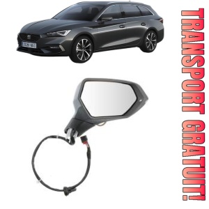 Oglinda Dreapta SEAT LEON Sportstourer (KL8, KLD) din 2020 - 2024, Auto, Reglaj electric, Completa