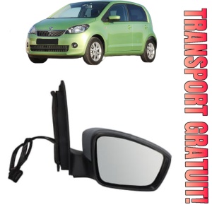 Oglinda Dreapta SKODA CITIGO (NF1) din 2011 - 2019, Auto, Reglaj electric, Completa