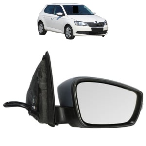 Oglinda Dreapta SKODA FABIA III Praktik (NJ5) din 2014 - 2022, Auto, Reglaj electric, Completa - Img 2