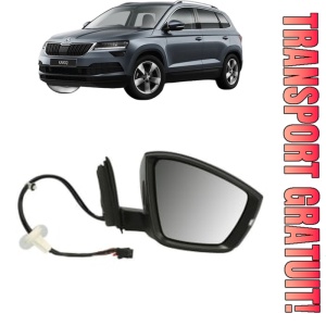 Oglinda Dreapta SKODA KAROQ din 2017 - 2021, Auto, Reglaj electric, Completa